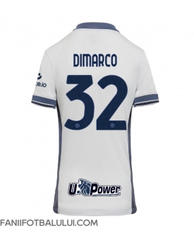 Inter Milan Federico Dimarco #32 Tricou Fotbal Replică 2024-25 Femei Deplasare